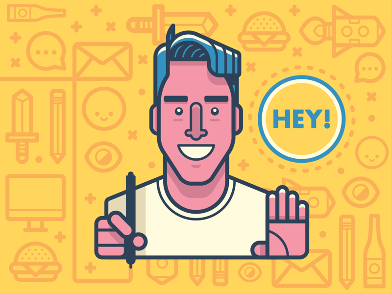 See you in 2015! animation avatar contact gif holidays illustration info pattern self portrait selfie vector