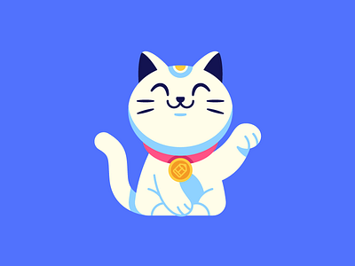 New Website illustration maneki neko website