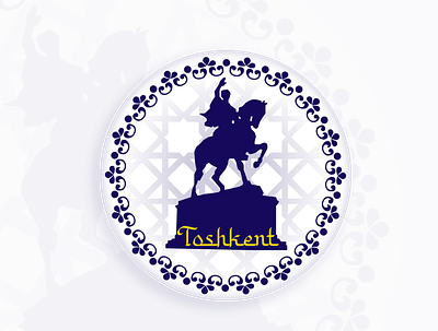 Toshkent city branding city dribbbleweeklywarmup sticker tashkent toshkent vector