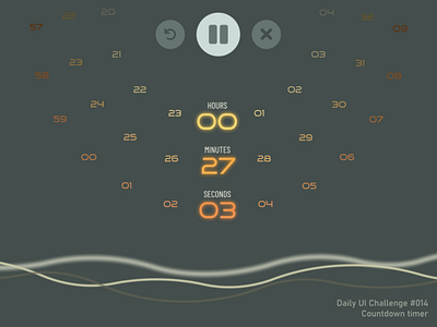 Daily UI #014 | Countdown timer