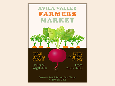 Farmers market poster