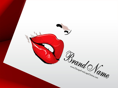 Design Makeup Artist Logos And Beauty Logos beauty logos branding logo logo maker makeup artist logo sexy lips logo