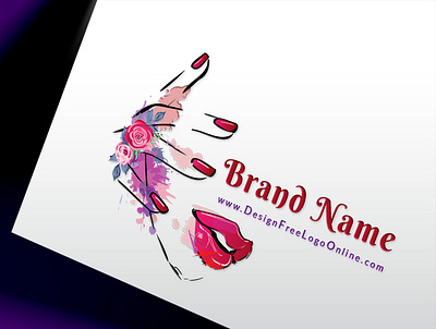 nail salon logo designs