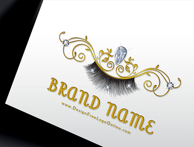 Sexy Eyelash Logo Design eyelash eyelash logo lashes logo