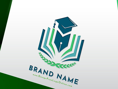 Elegant University Logo book logo business logo education logo elegant university logo school logos