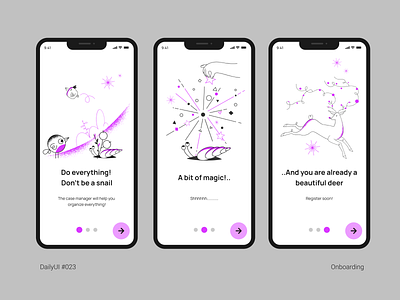 DailyUI 023 Onboarding