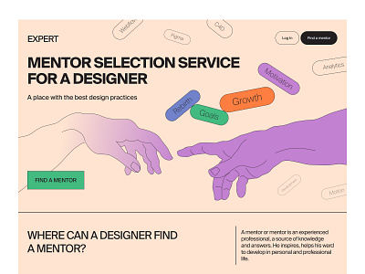 Mentor search product page