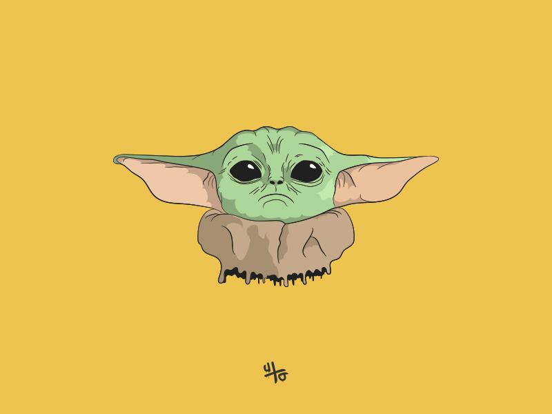 Baby Yoda by Gülce Baycık on Dribbble