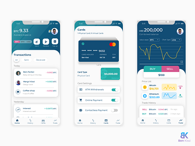 Crypto wallet app