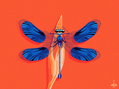 Daily Doodle Exercise - Dragonfly