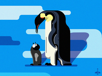 Daily Doodle Exercise - Penguins