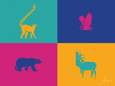 Daily Doodle Exercise - Simple Animal Logos