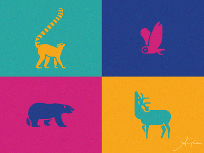 Daily Doodle Exercise - Simple Animal Logos