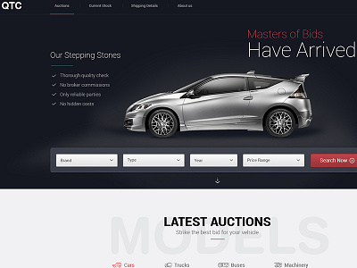 QTC-Cars-New-Website auction car website