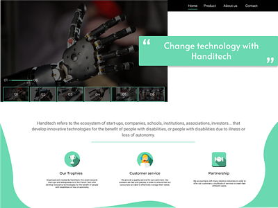 Change technology with "Handitech"