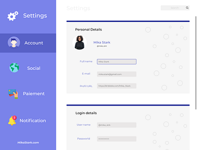 settings page creativity daily 100 challenge dailyui design designer figma figmadesign ui uidesign uidesigner uidesing uiux ux uxdesign uxdesigner