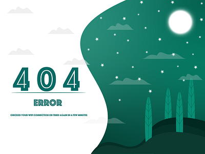 404 Page 404 error 404 error page 404page art creativity daily 100 challenge dailyui design designer graphic graphicdesign illustration illustration art illustration design illustrator inspiration night ui ux vector