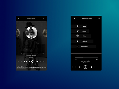 Music Player black and white creativity daily 100 challenge dailyui design designer inspiration music music app music player ui ui design uidesign uidesigner user interface ux ux ui uxdesign