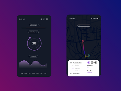 Location tracker app design daily 100 challenge dailyui design designer localisation location tracker tracker app ui ui designer uidesign uiuxdesigner ux ux designer uxdesign