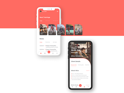 Fitness Planner app for Trainers