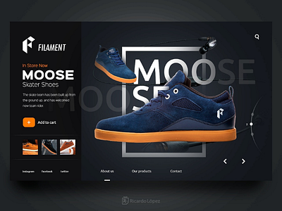 UX/UI Filament Moose