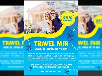 Travel flyer + Social Media Post discount flyer social media social media post travel travel agency travel fair travel fair flyer travel fair social media travel flyer travel social media travel social media post traveling