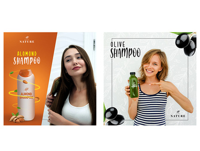 Almond and Olive Shampoo Social Media beauty product hair hair product beauty free psd almond oilve social media design social media shampoo social media shampoo olive shampoo almond shampoo