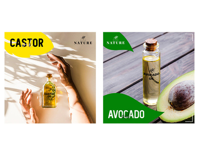 Castor and Avocado Oil Social Media avocado avocado oil beauty beauty product castor castor oil hair hair beauty hair oil hair product natural natural oil oil social media social media post