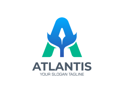 A Letter Logo Design Concept