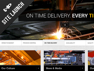 Klein Steel Website Launch