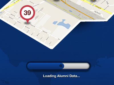 Map UI Loading Screen by Dwaiter on Dribbble