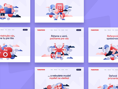 PAMATREND - Hero illustrations accounting b2c banner branding cms dashboard finance flat hero hero banner product design responsive saas ui ui design user experience ux ux design visual identity web app