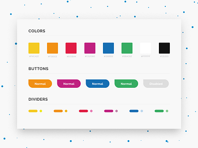 Colourful Styleguide