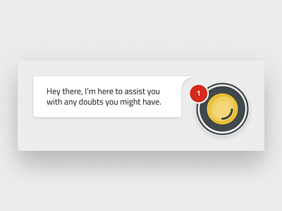 Chatbot PopUp Message