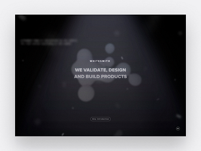 Whitesmith Explained #3 3d animation app blob dark design light motion ui ux web