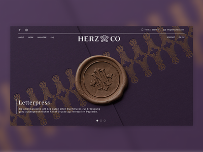 Website Hero design header hero herodesign screendesign section ux webdesign website