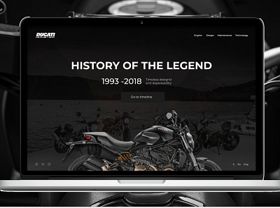 Ducati monster website bikes black style ducati ducati monster motorbikes web design