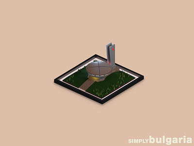 buzludja // SIMPLYbulgaria 3d 3d art 3d artist art artist artwork design design art designer designs flat flat design flatdesign minimal minimalism minimalist minimalistic wallpaper wallpaper design wallpapers