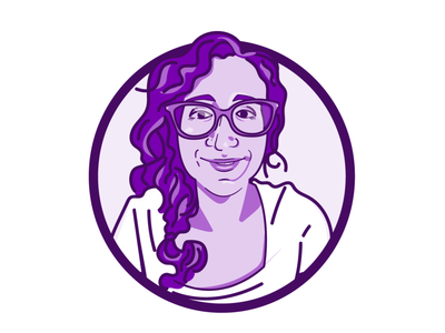 Cartoon Profile Picture by Melanie Vazquez on Dribbble