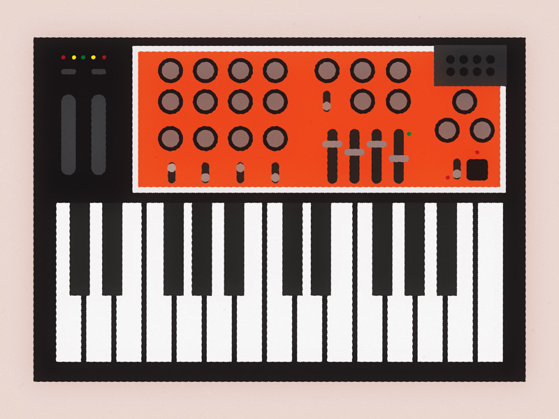 My Synth Collection microbrute synth