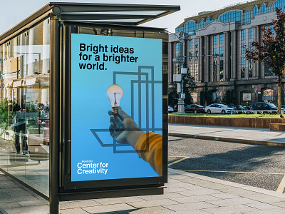 Sample Ad for Center for Creativity Brand