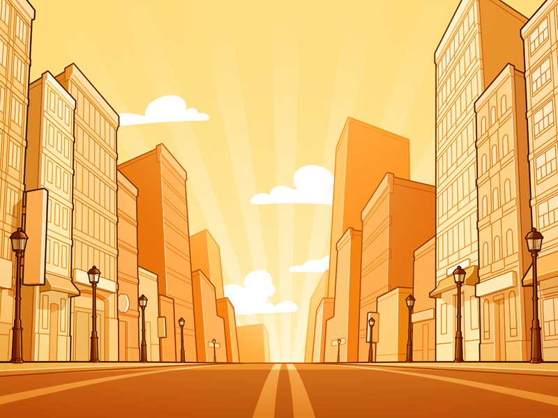 Cool City Wallpapers Cartoon / Animated City Wallpapers - Wallpaper Cave