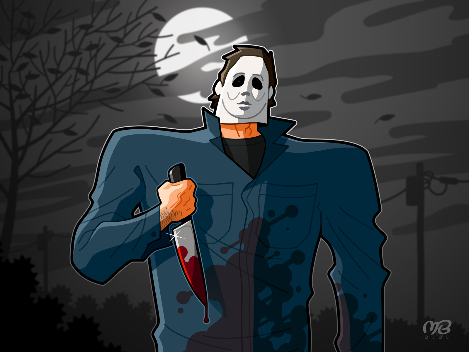 Michael Myers By Mathieu Beaulieu On Dribbble