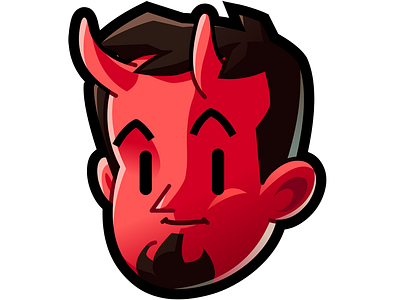 Halloween Avatar - 2018 - Devil avatar cartoon devil face head hell icon logo red satan