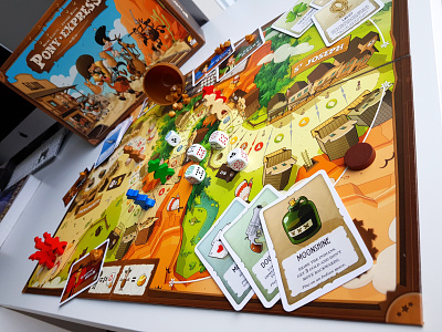 Board Game: Pony Express