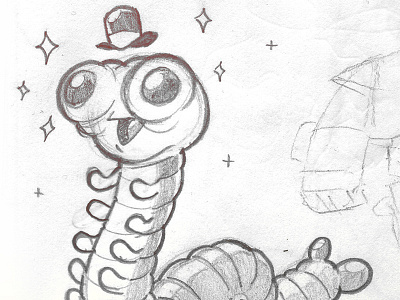 Marveled Caterpillar - Sketch