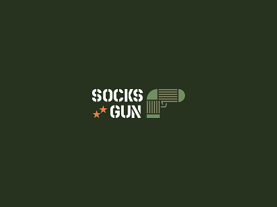 SOCKS GUN gun logo sockgun socks