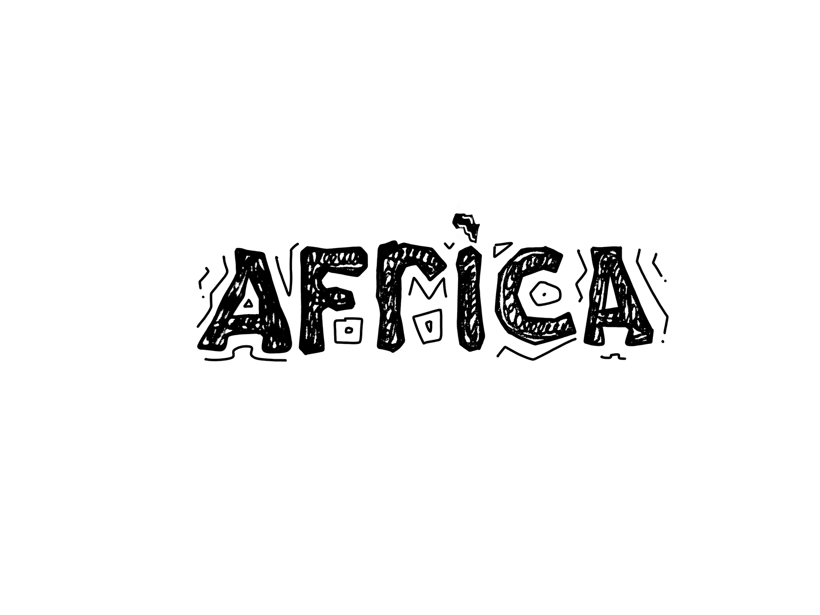 AfricA africa african animation lettrs mask metamorphose motion
