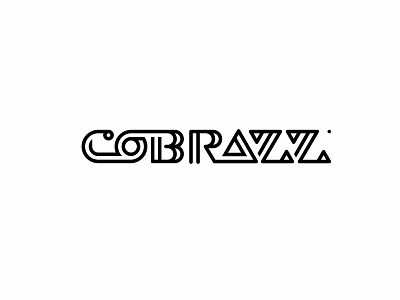 COBRAZZ accident cobrazz font letters logotype type