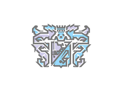 BEKETOV GROUP heraldry logo logodesign logotype neoheraldry